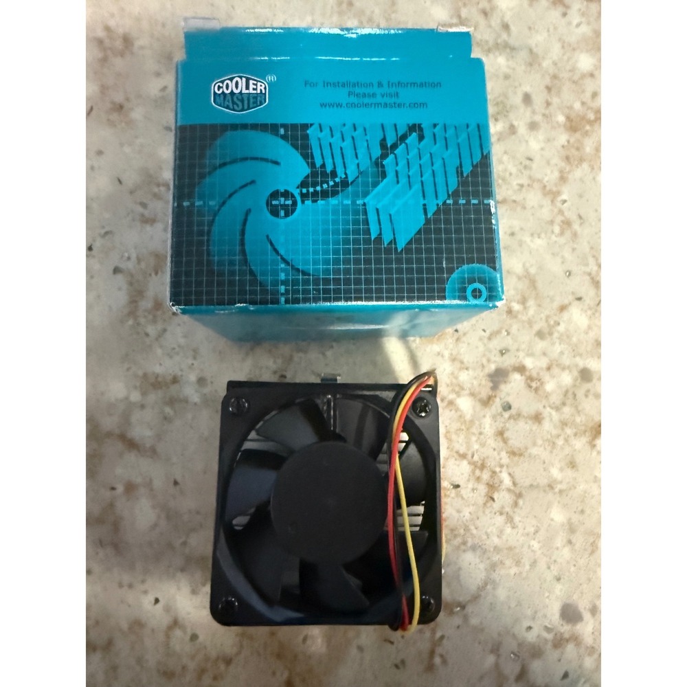 Cooler Master DP5-6I11A-X9 CPU Cooler Heatsink and Fan 3-Pin Connector New